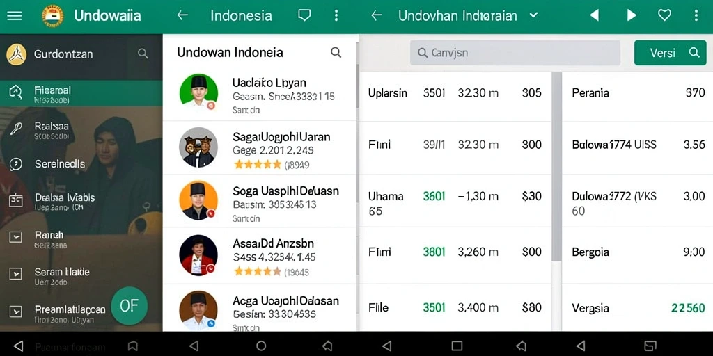 Tampilan antarmuka yang user-friendly untuk memudahkan navigasi.