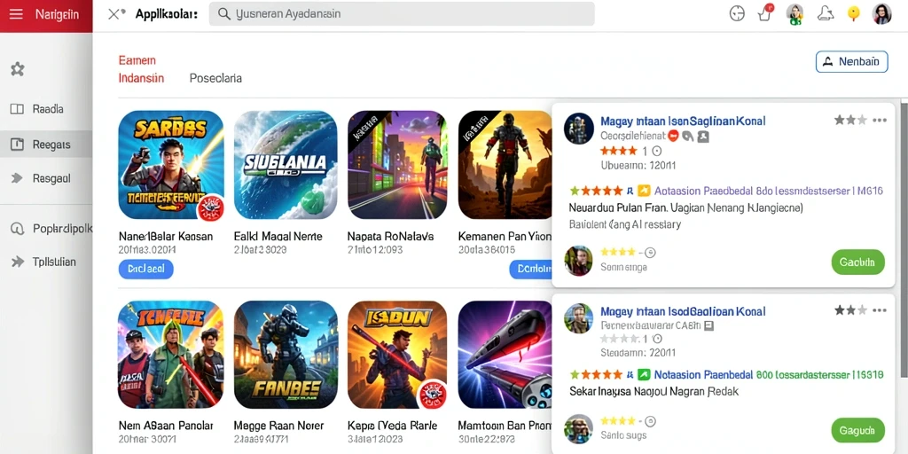 Tampilan menarik dari permainan slot yang seru.