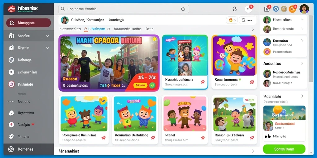 Tampilan antarmuka BIGHOKI yang modern dan user-friendly.