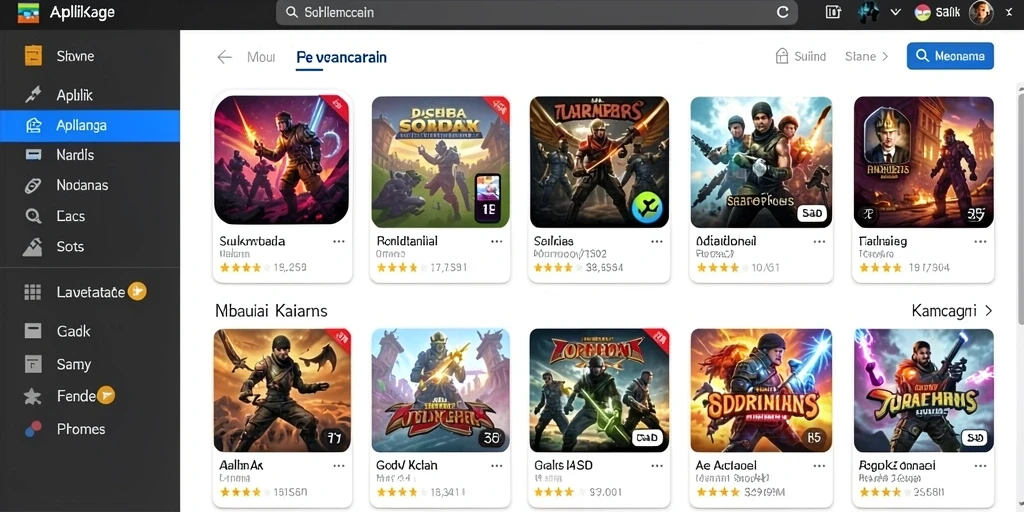 Tampilan antarmuka RAMAH penggunanya.