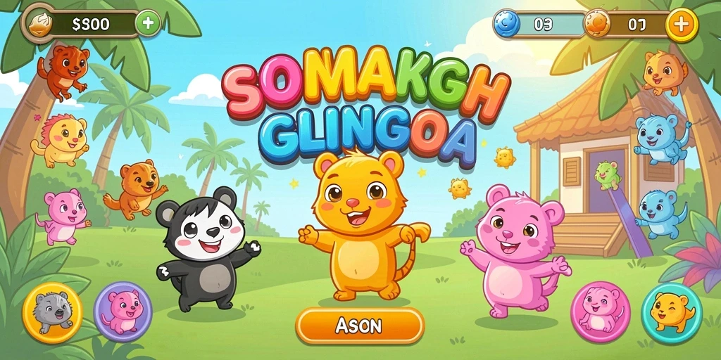 Screenshot menampilkan antarmuka permainan yang menarik.