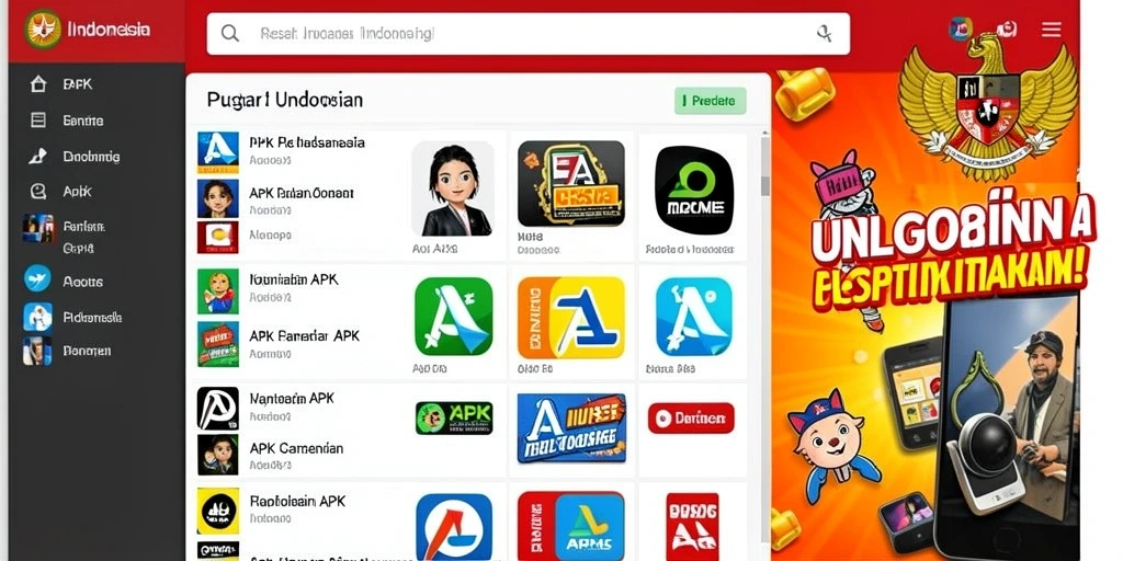 Tampilan antarmuka yang user-friendly.