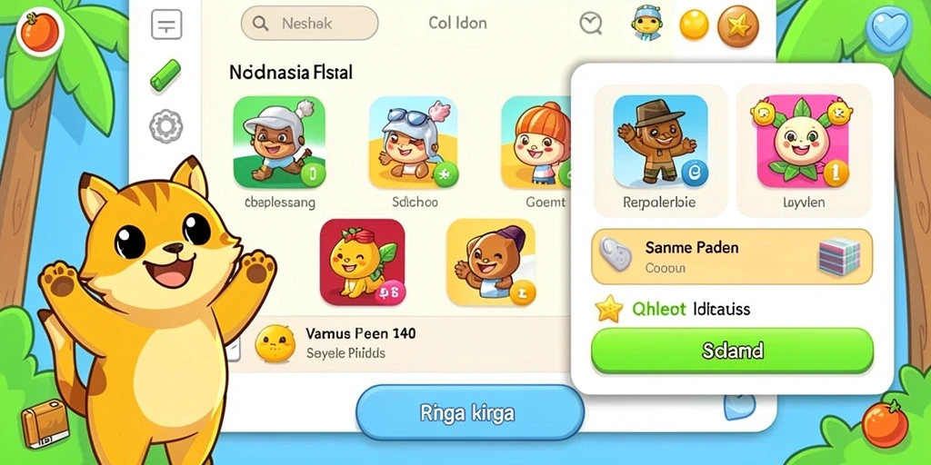 Tampilan antarmuka yang menarik dan mudah digunakan.