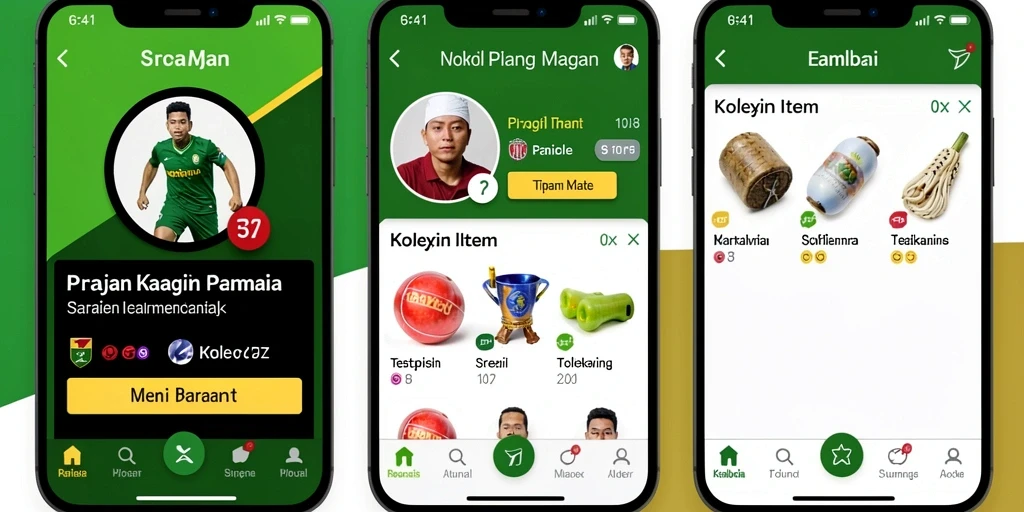 Tampilan antarmuka yang modern dan ramah pengguna.