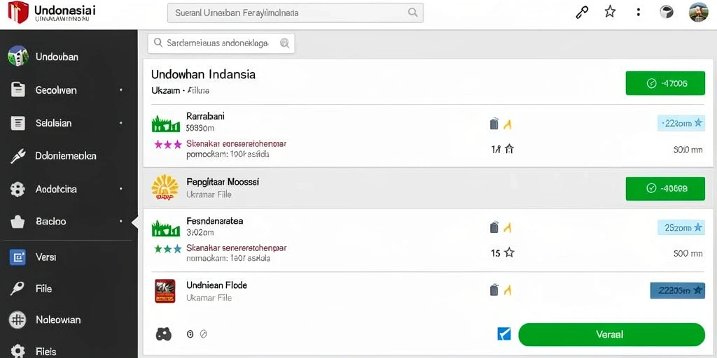 Tampilan antarmuka yang menarik dan user-friendly.