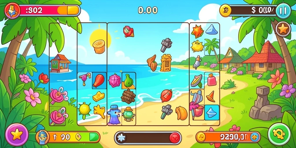 Screenshot menunjukkan antarmuka permainan slot yang menarik.